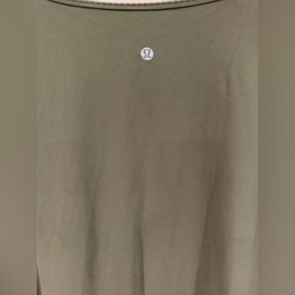 Lululemon Olive Green Women's Wrap Top - Picture 4 of 4